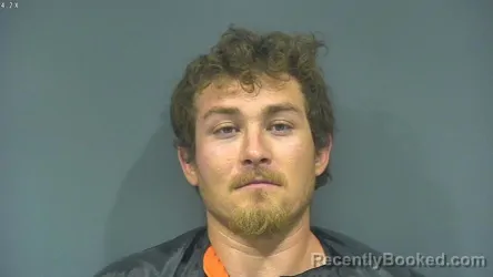 Mugshot of Dominique Matthias Calderon booked in Tipton County, Indiana on September 7, 2026