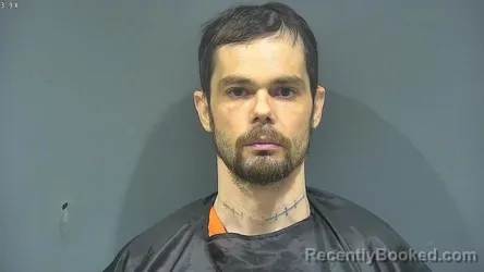 Mugshot of Derek Thomas Ellis booked in Tipton County, Indiana on October 15, 2026