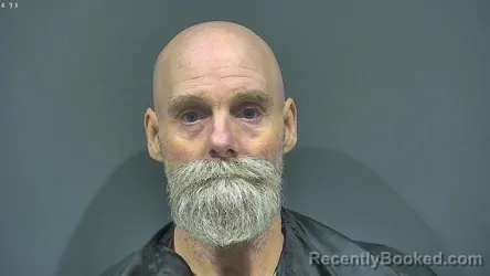 Mugshot of Dennis Carroll Harmon booked in Tipton County, Indiana on September 14, 2026