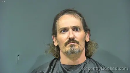 Mugshot of DOUGLAS JAMES JEFFRIES booked in Tipton County, Indiana on July 31, 2026