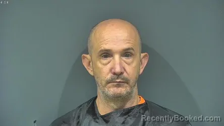 Mugshot of Darrell Allen Montgomery booked in Tipton County, Indiana on September 5, 2026