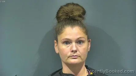 Mugshot of DANIELLE MARIE NELSON booked in Tipton County, Indiana on July 22, 2026