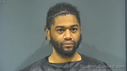 Mugshot of Denzel Ray Shumpert booked in Tipton County, Indiana on August 6, 2026
