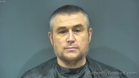 Mugshot of Donnie Lee Shaw booked in Tipton County, Indiana on August 13, 2026