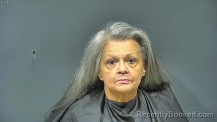 Mugshot of EDWINA ELAINE KUNTZMAN booked in Tipton County, Indiana on April 21, 2026