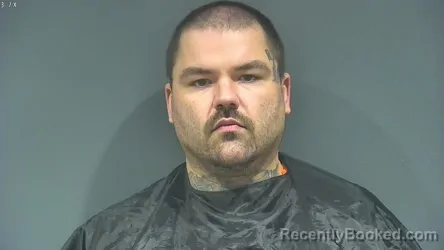 Mugshot of Gary Allen Lockridge booked in Tipton County, Indiana on September 29, 2026