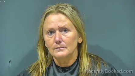 Mugshot of JENNIFER LYNN BROWN booked in Tipton County, Indiana on July 28, 2026