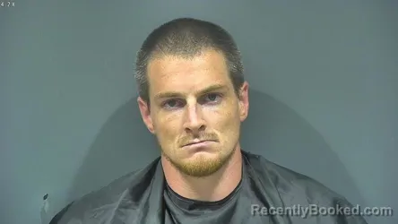 Mugshot of Jacob Lee Hearn booked in Tipton County, Indiana on September 11, 2026