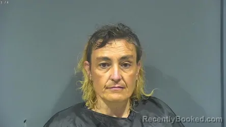 Mugshot of Kathryn Anne Ade Hinkle booked in Tipton County, Indiana on August 8, 2026
