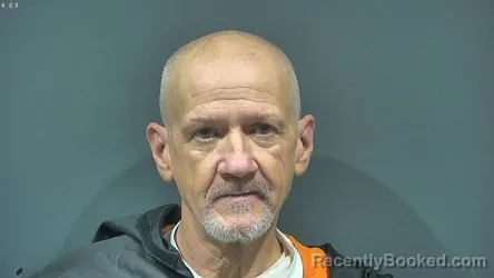 Mugshot of KEVIN RAY ELLIS booked in Tipton County, Indiana on March 31, 2026