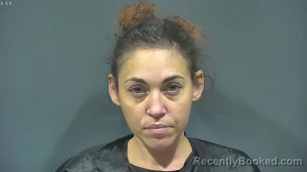 Mugshot of Kinzee Leigh Oliver booked in Tipton County, Indiana on August 18, 2026