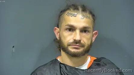 Mugshot of MICHAEL ALBERT BYRD booked in Tipton County, Indiana on July 2, 2026