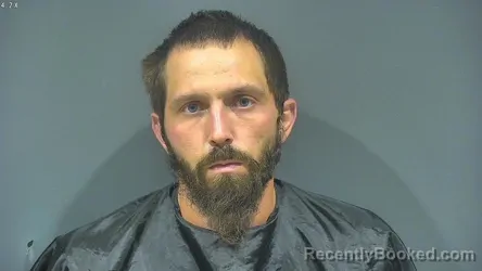 Mugshot of Matthew Cody Hampton booked in Tipton County, Indiana on August 21, 2026