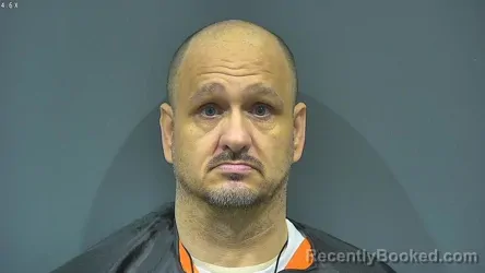 Mugshot of MICHAEL DAVID HORTON booked in Tipton County, Indiana on March 31, 2026