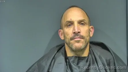 Mugshot of MATTHEW WILLIAM SCHMITT booked in Tipton County, Indiana on April 22, 2026