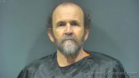 Mugshot of Rueben Stephen Belk booked in Tipton County, Indiana on August 20, 2026