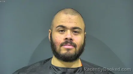 Mugshot of RAYMOND DOMINICK RIGGINS booked in Tipton County, Indiana on April 9, 2026