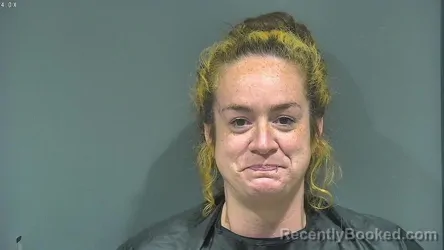 Mugshot of Sidney Elizabeth Brown booked in Tipton County, Indiana on September 6, 2026