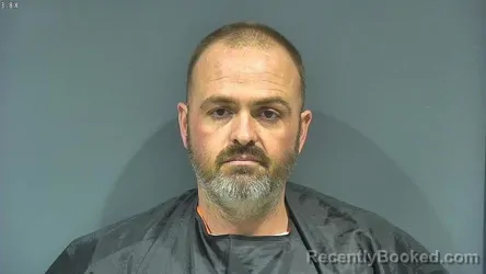 Mugshot of SCOTT AARON PIERCE booked in Tipton County, Indiana on March 16, 2026