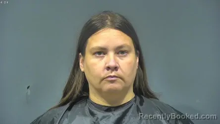Mugshot of Samantha Jo York-Ingram booked in Tipton County, Indiana on August 12, 2026
