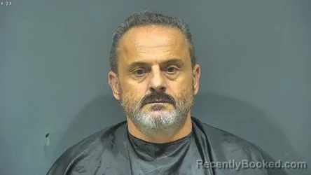 Mugshot of Todd Douglas Conwell booked in Tipton County, Indiana on August 13, 2026