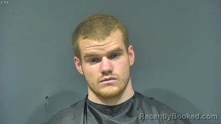 Mugshot of Treyten Ryan Ehman booked in Tipton County, Indiana on September 13, 2026