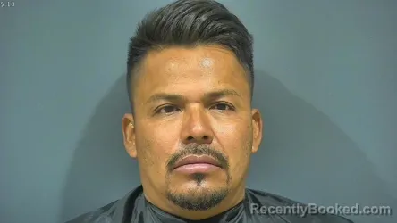 Mugshot of VICTOR SANCHEZ-CRUZ booked in Tipton County, Indiana on July 31, 2026