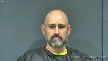 Mugshot of WILLIAM DOUGLAS WHITMAN booked in Tipton County, Indiana on May 22, 2026