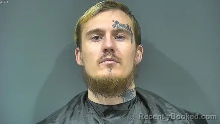 Mugshot of ZACHARY ALLEN SCHROEDER booked in Tipton County, Indiana on July 6, 2026
