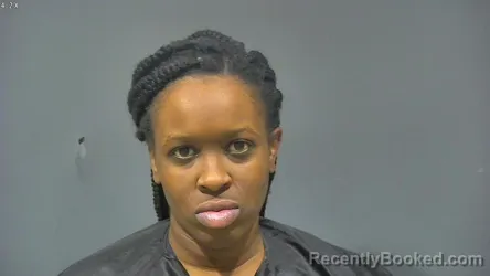 Mugshot of Zyonna Trauniece Wilson booked in Tipton County, Indiana on September 10, 2026