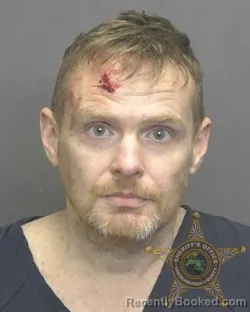 Booking photo from Vanderburgh County, Indiana