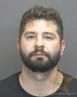 Mugshot of JUSTIN ARLO CANNIFF booked in Vanderburgh County, Indiana on June 26, 2026