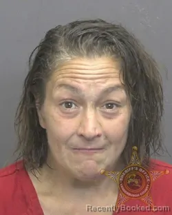Mugshot of MELISSA DESYR LOKEY booked in Vanderburgh County, Indiana on April 30, 2026