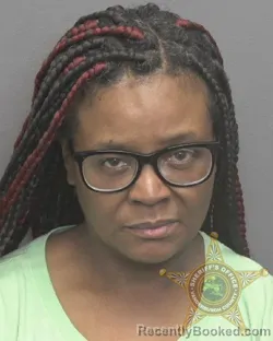 Mugshot of LATONIA WANGEL SHACKELFORD booked in Vanderburgh County, Indiana on May 6, 2026