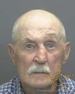 Mugshot of RANDY FRANKLIN HUGHES booked in Vanderburgh County, Indiana on April 30, 2026