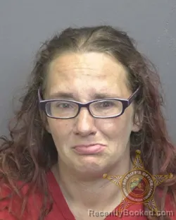 Mugshot of AMANDA SUE PETERS booked in Vanderburgh County, Indiana on June 13, 2026