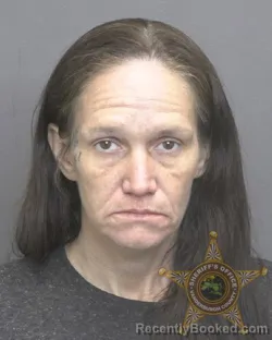 Mugshot of BRANDY RENEE HARWELL booked in Vanderburgh County, Indiana on May 13, 2026