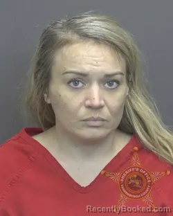 Mugshot of COURTNEY LYNNMARIE FORONDA booked in Vanderburgh County, Indiana on May 11, 2026