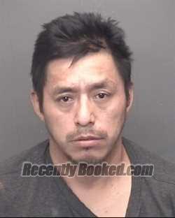 Booking photo from Vanderburgh County, Indiana