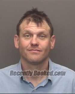 Booking photo from Vanderburgh County, Indiana