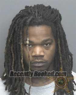 Booking photo from Vanderburgh County, Indiana