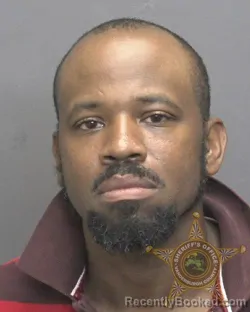 Mugshot of BRIAN ONEAL SIMMS booked in Vanderburgh County, Indiana on June 29, 2026