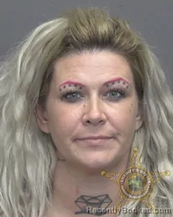 Mugshot of DESTINY MARIE MINTON booked in Vanderburgh County, Indiana on June 22, 2026