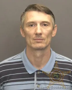 Mugshot of MICHAEL EDWARD CLAVIN booked in Vanderburgh County, Indiana on July 15, 2026
