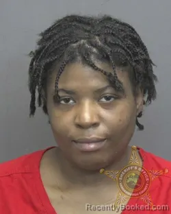 Mugshot of Damyiah Adel Owens booked in Vanderburgh County, Indiana on July 17, 2026
