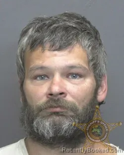 Mugshot of Chad Allen Hogan booked in Vanderburgh County, Indiana on July 17, 2026