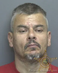 Mugshot of Larry Allen Mcmeans booked in Vanderburgh County, Indiana on July 17, 2026