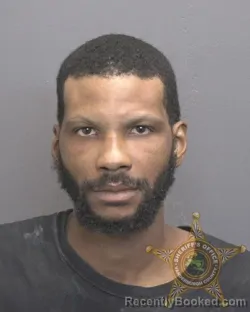 Mugshot of Javonte Deon Banks booked in Vanderburgh County, Indiana on July 17, 2026