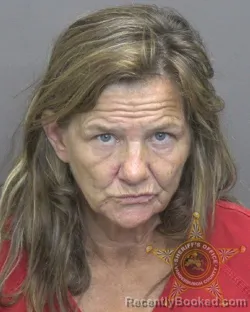 Mugshot of Stacy Jean Vanmeter booked in Vanderburgh County, Indiana on July 18, 2026