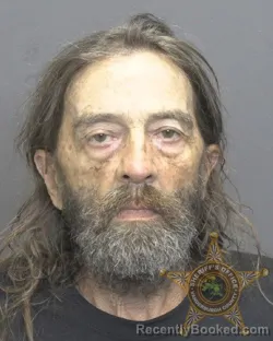 Mugshot of TERRY JOSEPH BATES booked in Vanderburgh County, Indiana on July 26, 2026